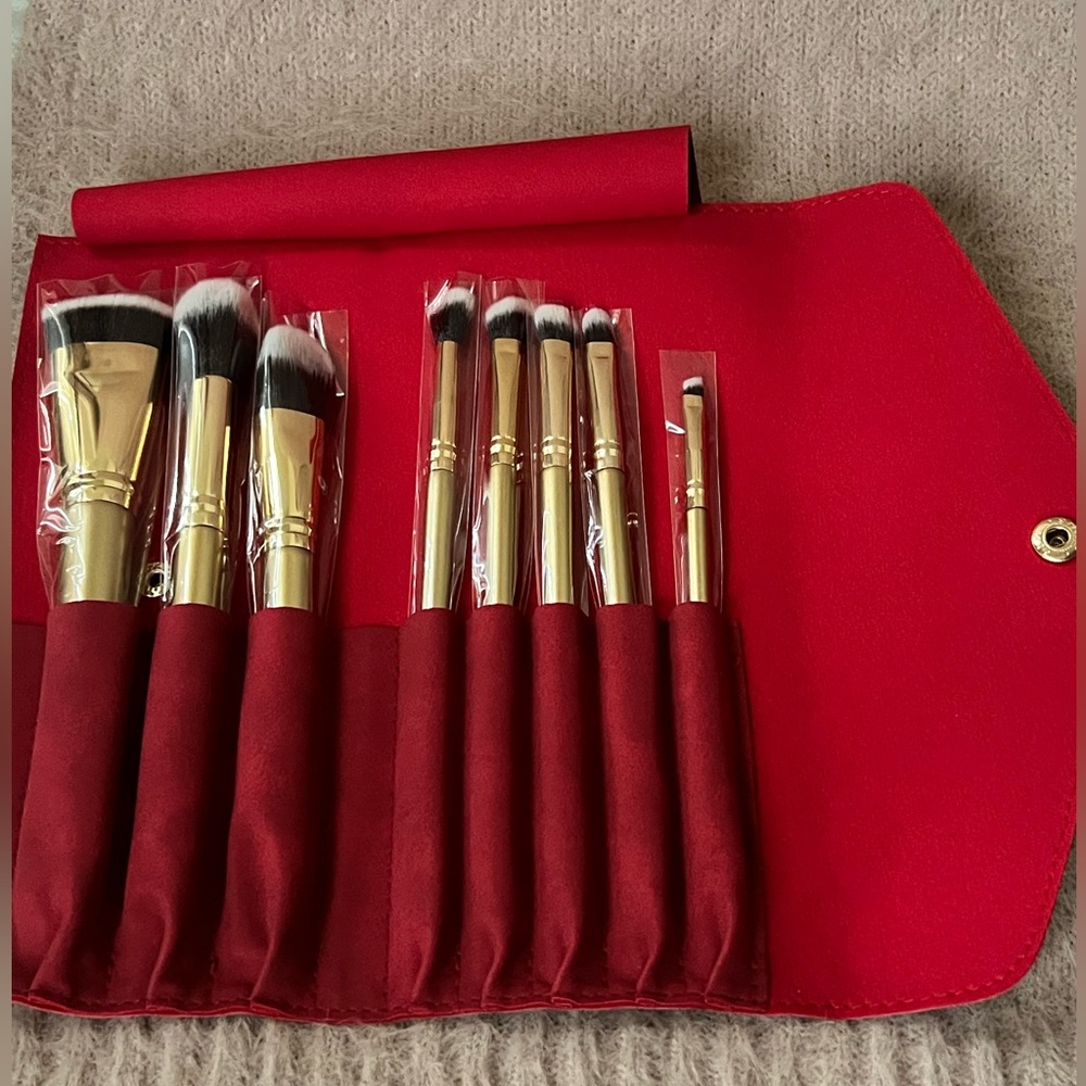 LUXIE GLITTER AND GOLD BRUSH SET
